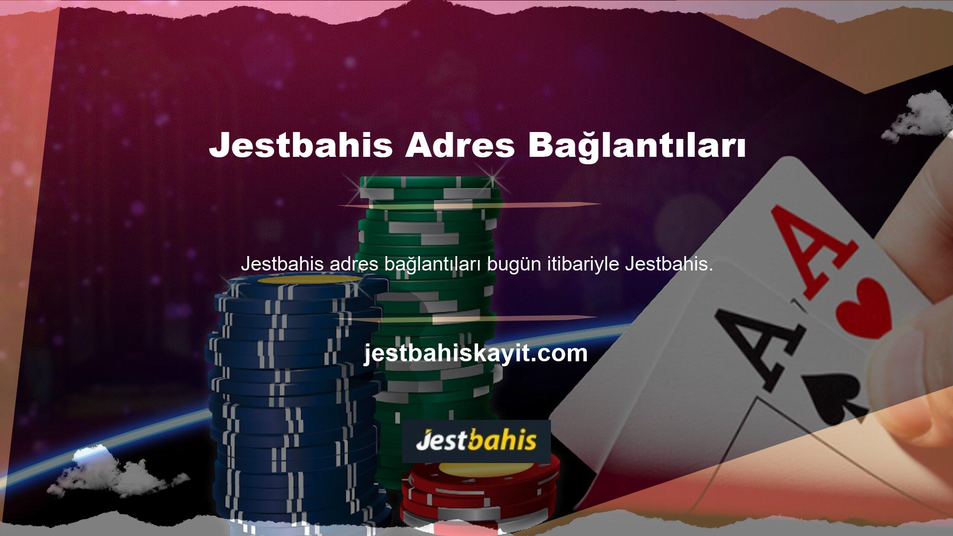 com'da yer alan Jestbahis Gaming ve casino sitelerinin güncel giriş bağlantıları güncellenmiştir