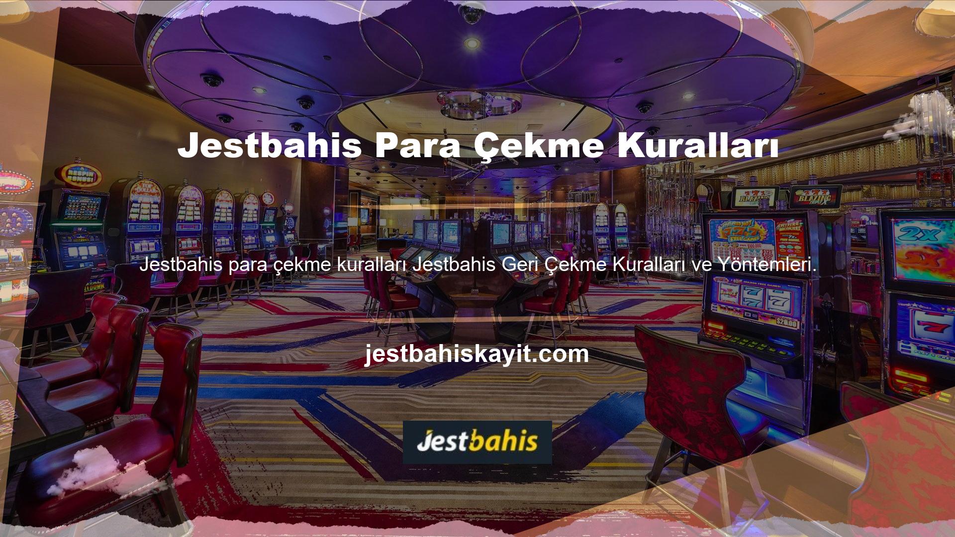Jestbahis Geri Çekme Kuralları ve Yöntemleri Geri çekme kuralları, katılımcıların talepleri doğrultusunda en düşük fiyata belirlenir